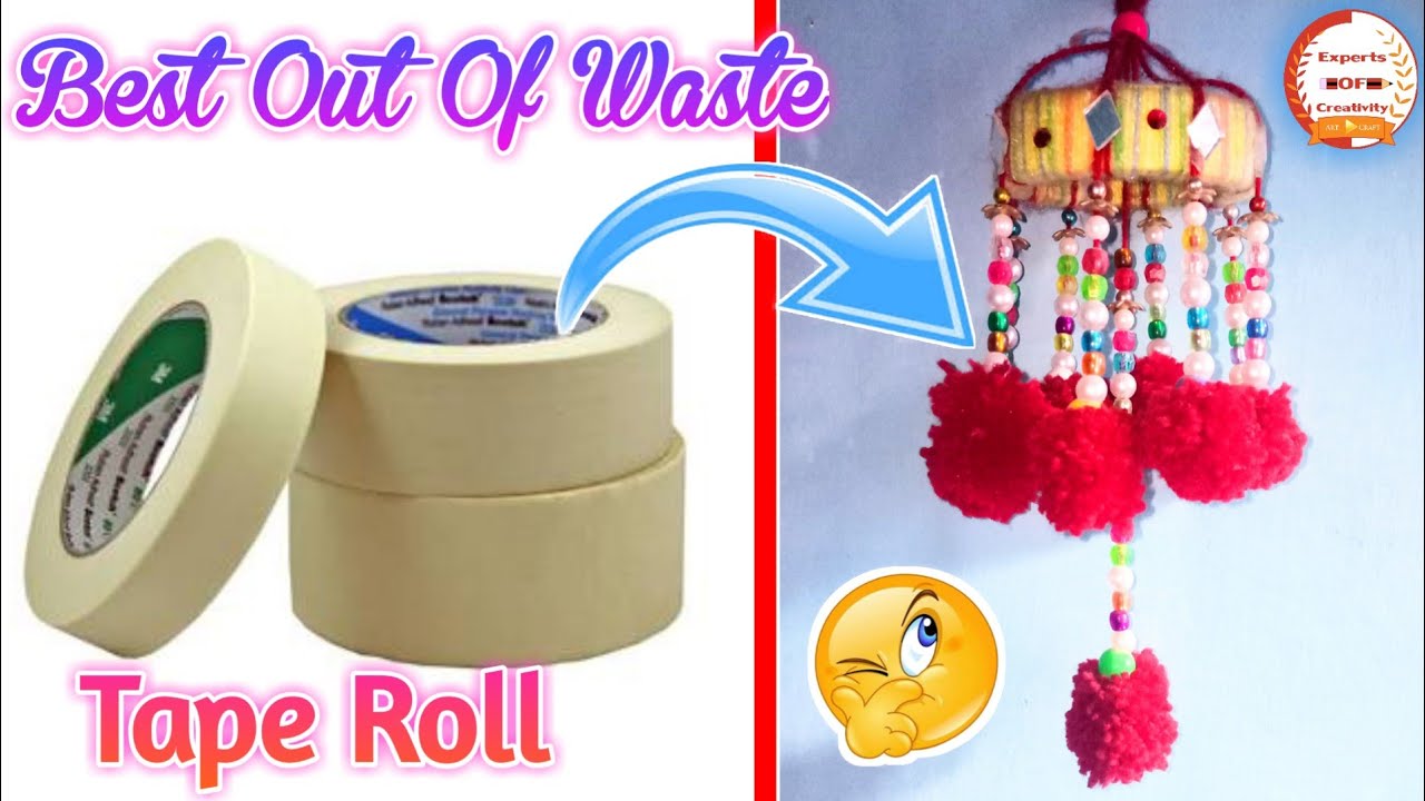 Best Out Of Waste|How To Reuse Empty Tape Roll|Best Reuse Idea|Best Craft Idea|Experts Of Creativity