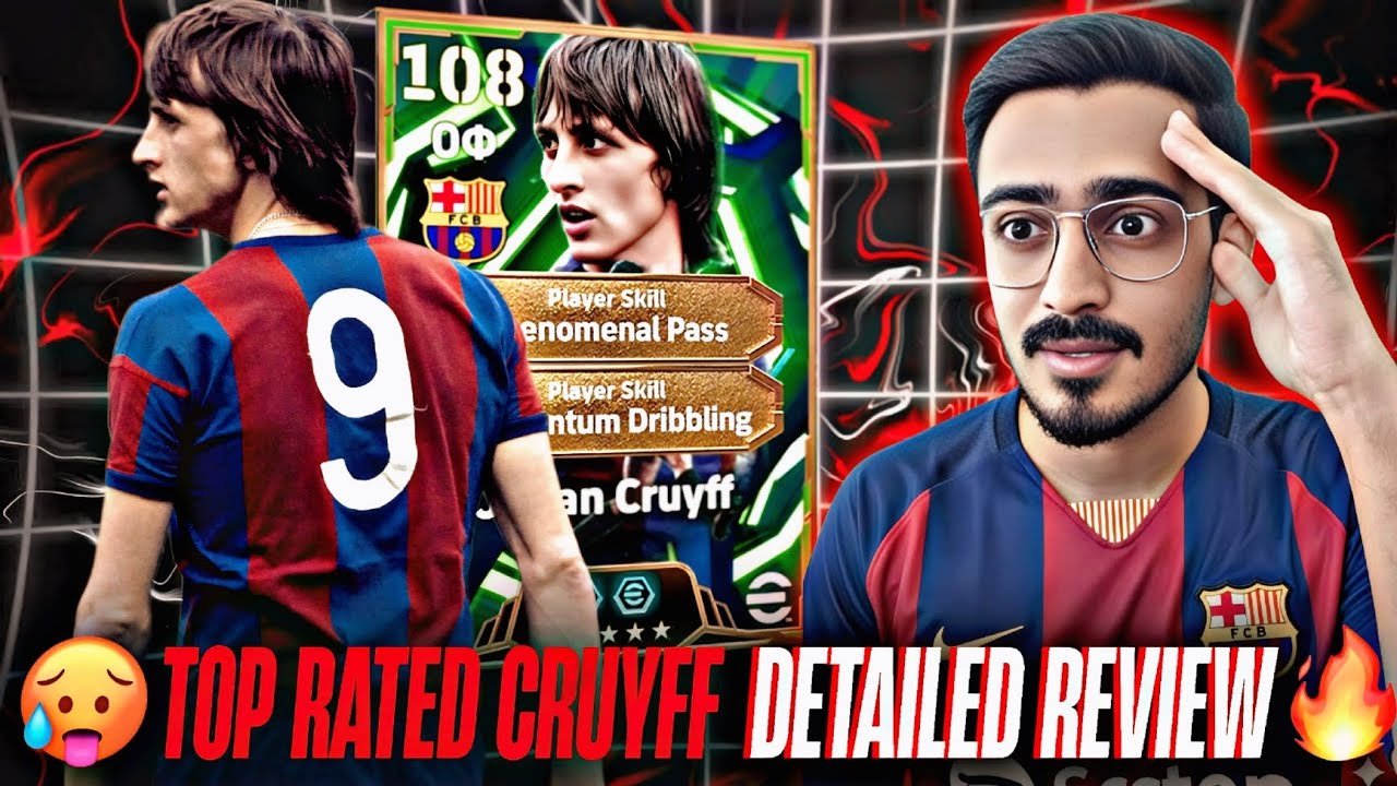 109 RATED CRUYFF ☠️🔥 GOAL SCORING MACHINE 🤯 REVIEW 🔴