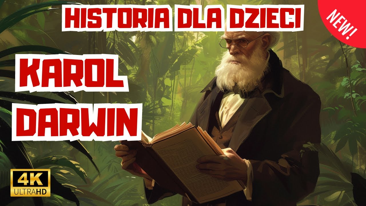 Karol Darwin i niezwykła Podróż na statku marzeń | Bajki historyczne dla dzieci