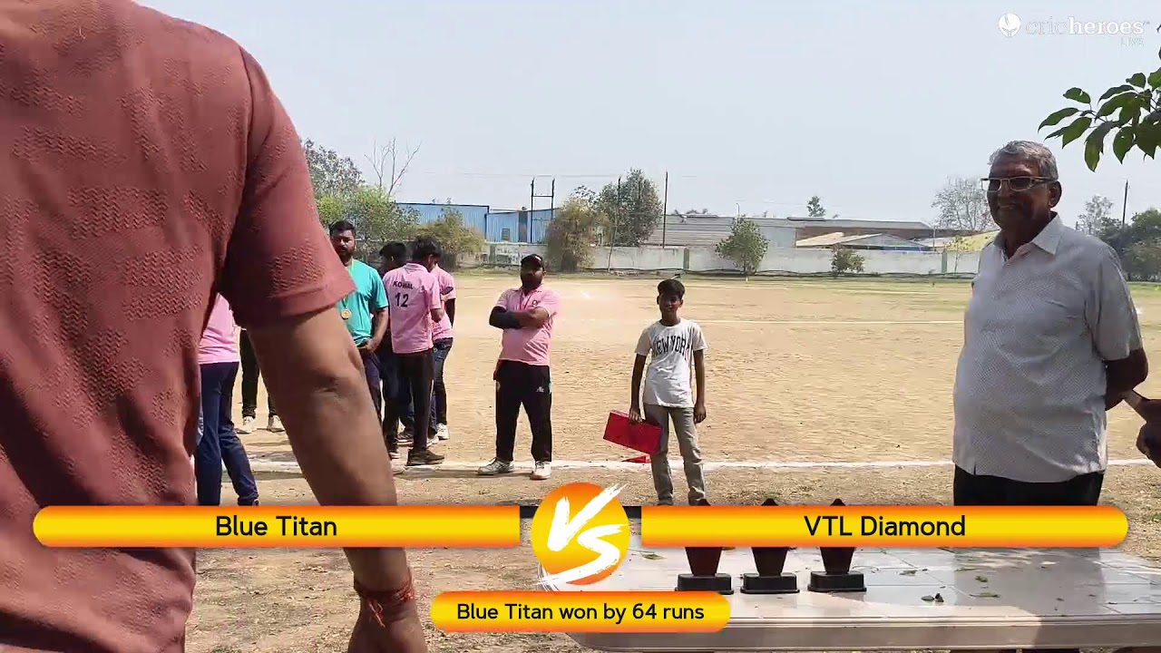 VTL Diamond vs Blue Titan live cricket match | VTL-BCL Premier League Season-5 live - VTL Ground Re