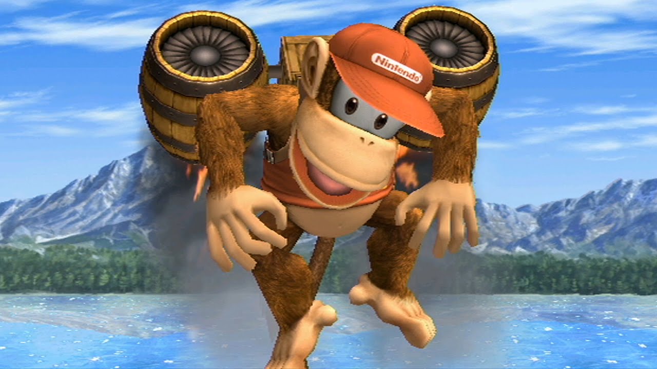 Super Smash Bros Brawl - Classic Mode - Diddy Kong