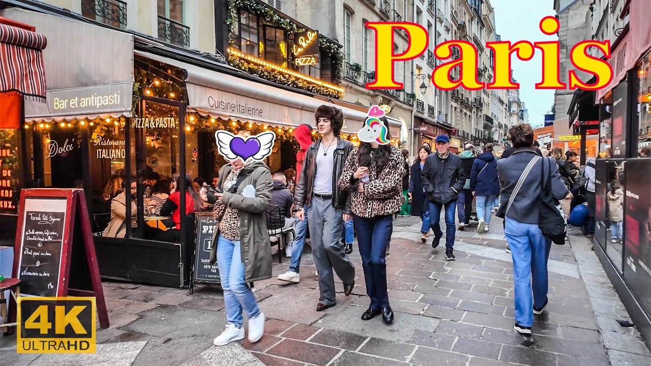 Paris, France 🇫🇷 - Paris October 2024 - 4K HDR Walking Tour  | Paris 4K | A Walk In Paris