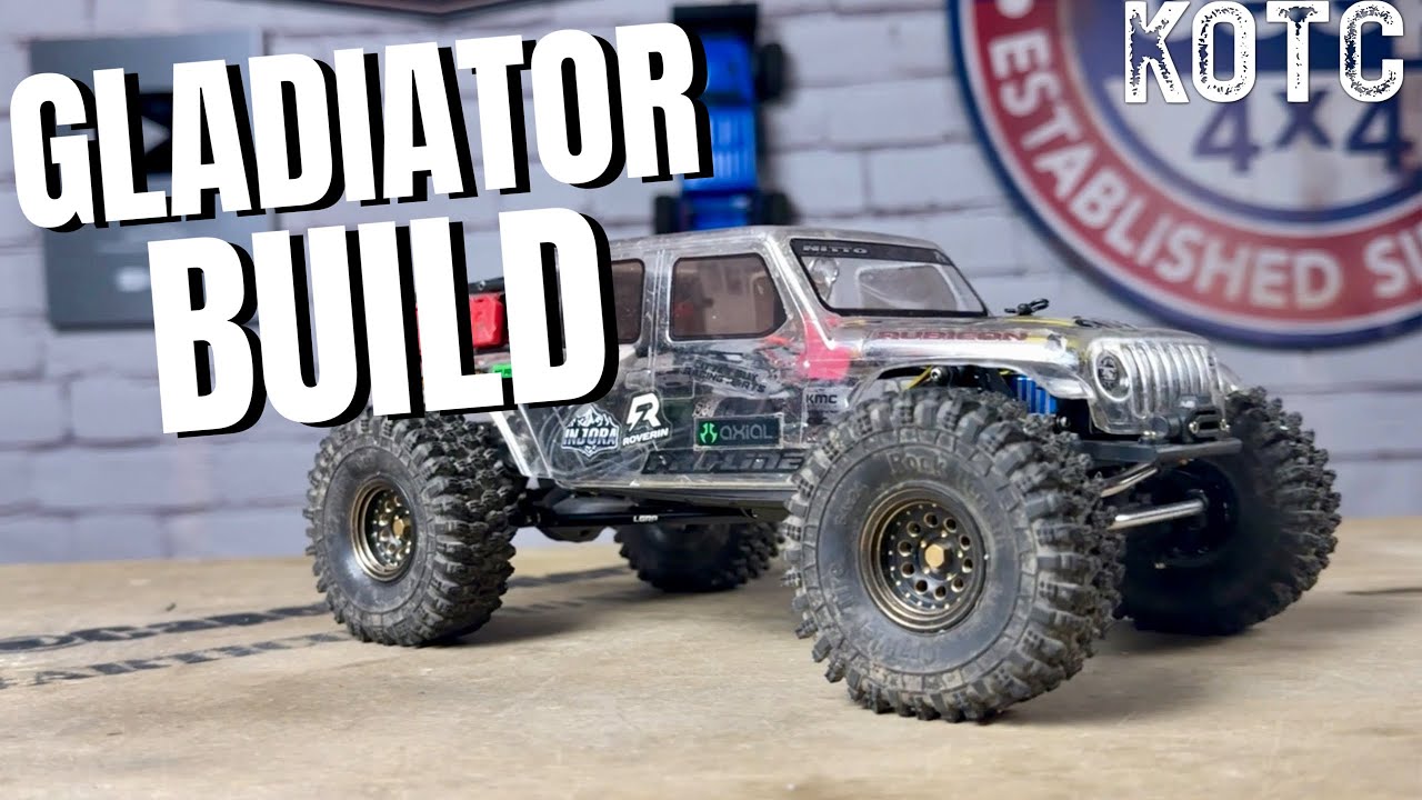 King Of The Course, эпизод 43: Этот SCX24 Gladiator ВЫГЛЯДИТ дико — но как он ползает?