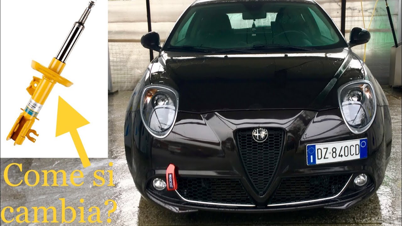 TUTORIAL sostituzione ammortizzatori anteriori Alfa Mito, Fiat Grande Punto/Punto Evo