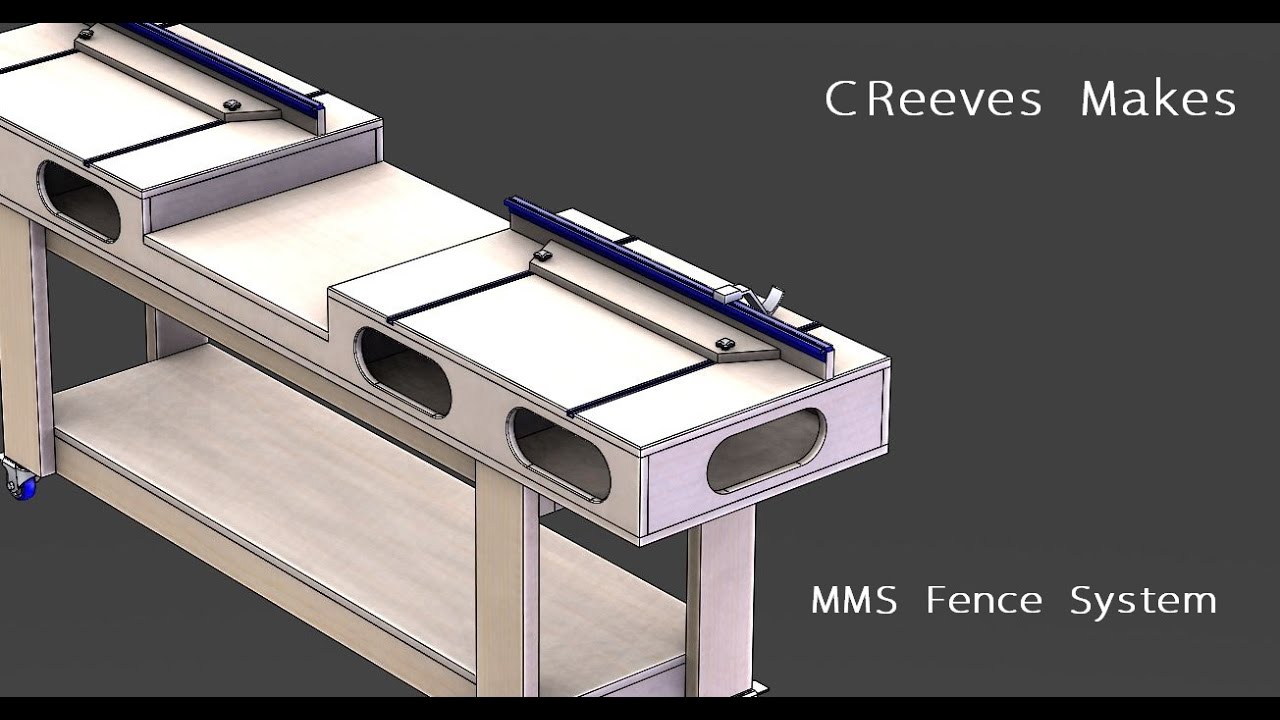 CReeves Makes Mobile Miter Saw Station with Kreg Precision Trak & Stop (3) ep004