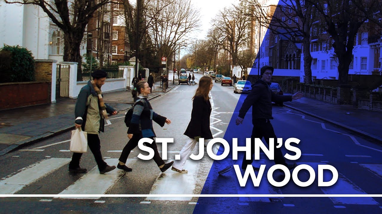 A rua dos Beatles | St. John's Wood | Londres de Metrô