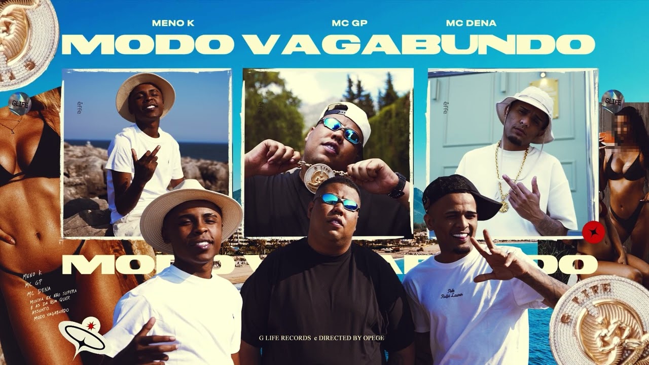 MC GP, MC MENO K, MC DENA - MODO VAGABUNDO (&Aacute;UDIO OFICIAL)