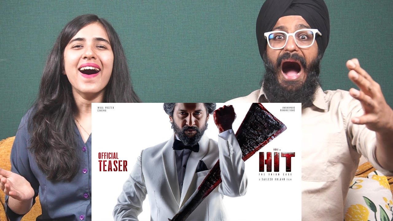 HIT 3 Teaser Reaction Sarkaar's Laathi | Nani | Sailesh Kolanu | Srinidhi Shetty