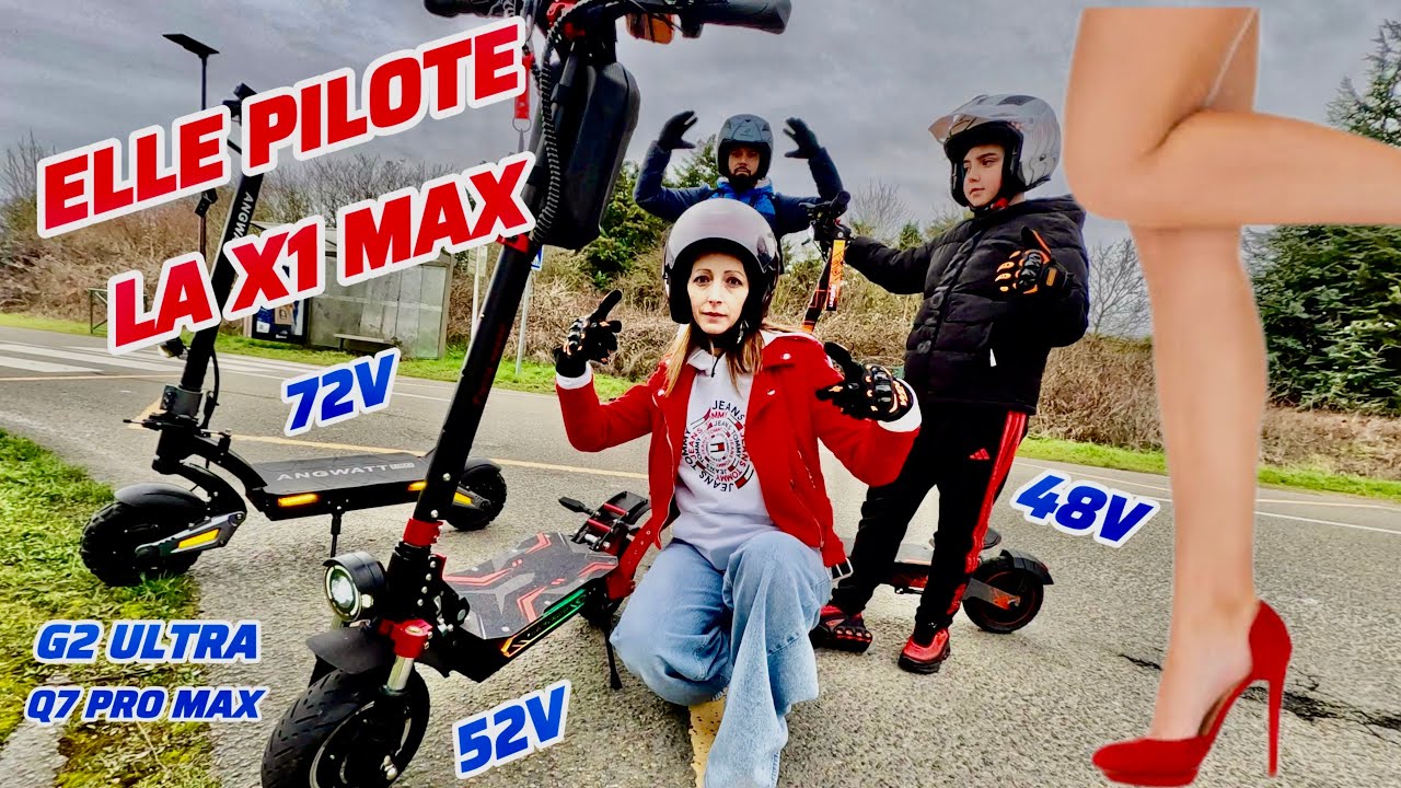 ANGWATT X1 MAX KUKIRIN G2 ULTRA BOYUEDA Q7 PRO MAX TROTTINETTE ELECTRIQUE #pourtoi #foryou #rider