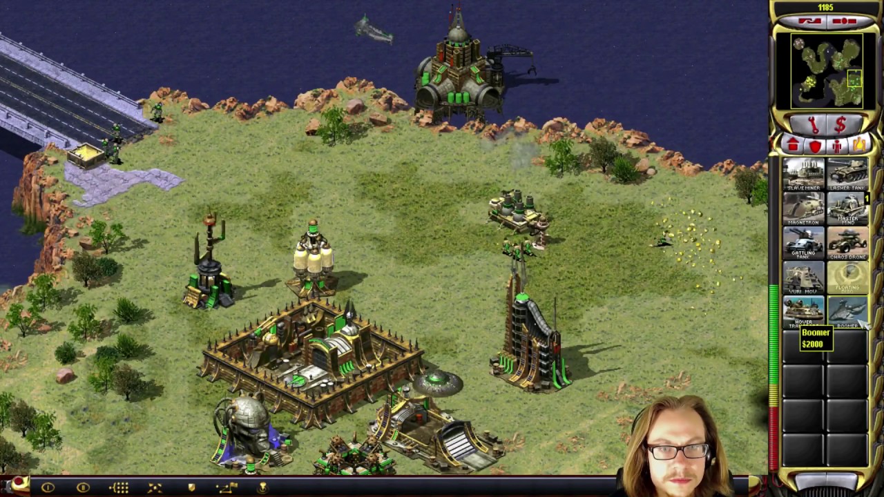C&C Red Alert 2 Yuris Revenge Multiplayer #5 - 4 player FFA