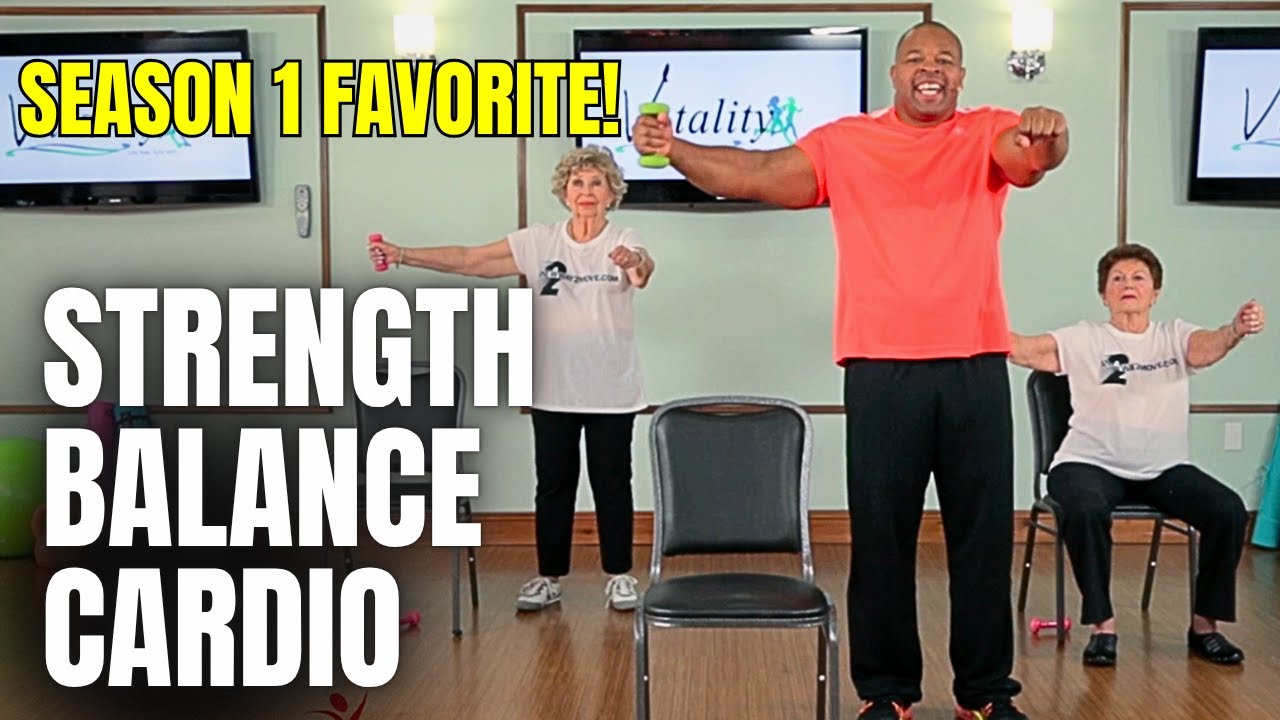 Build Strength, Burn Calories & Improve Balance | Full Body Workout for Seniors & Beginners