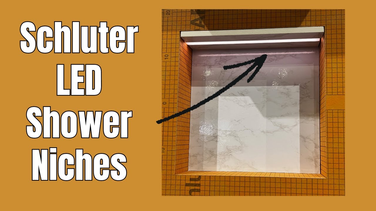 Schluter LIPROTECH LED Shower Niche