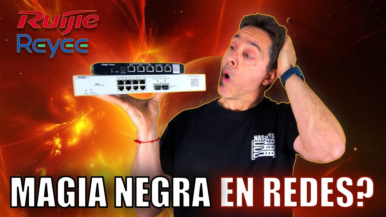 Magia negra en redes! La marca que lo va a cambiar todo 🤯 El futuro del networking Ruijie Reyee