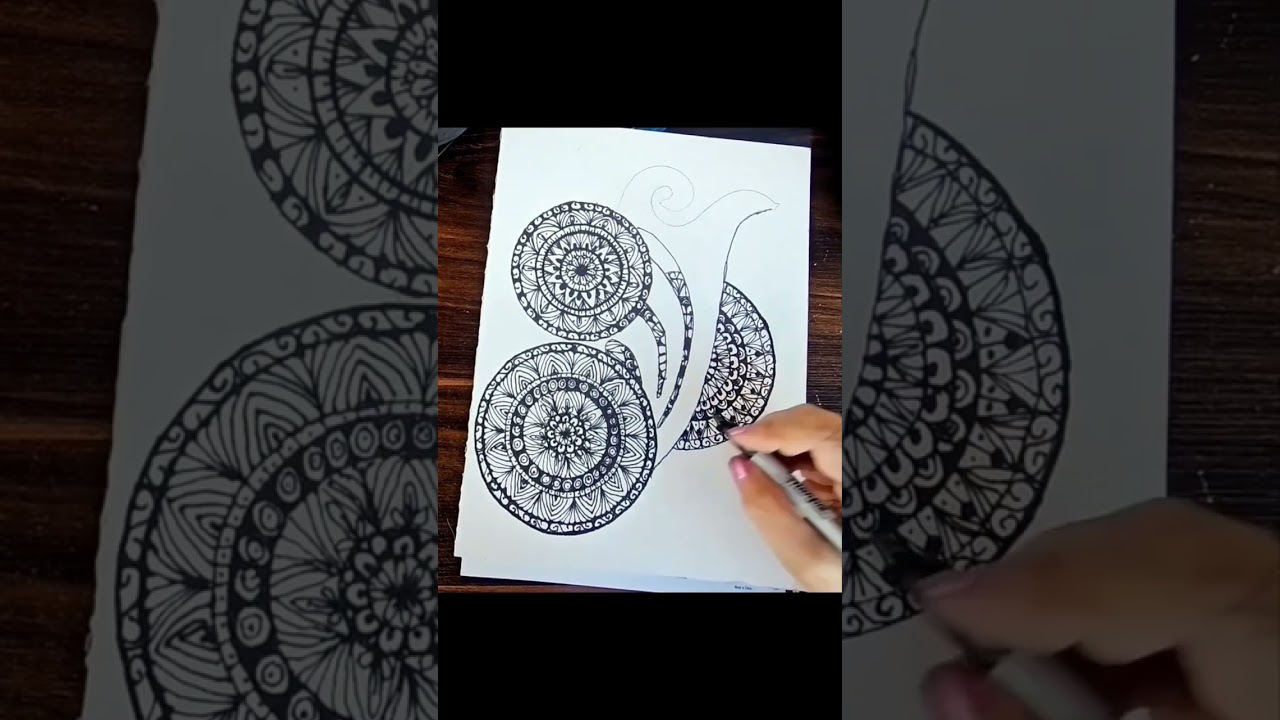 intuitively creating a meditation mandala #artashealing #intutiveart #art