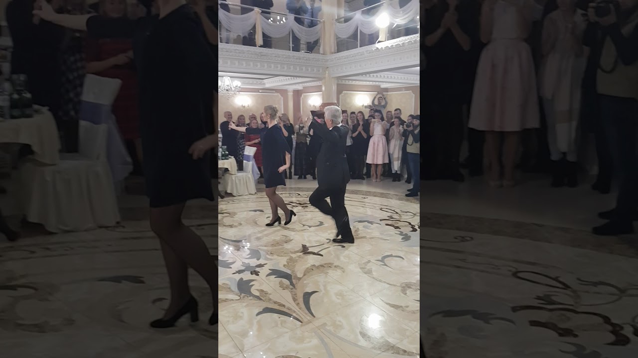 Chechen Dance with Slavic lady