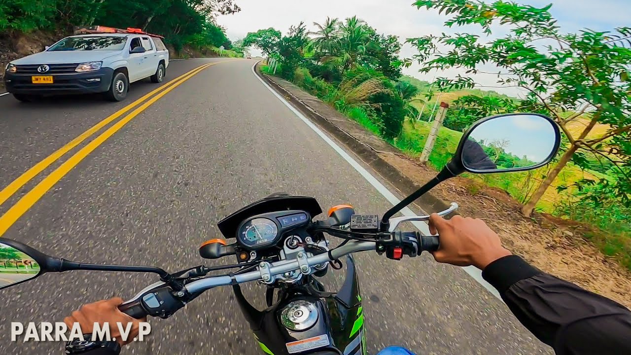 Cogiendo CURVAS PELIGROSAS en mi XTZ 125🔞| Vía CIMITARRA -SANTANDER🔥