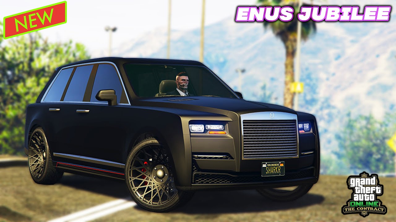 Обзор и кастомизация GTA 5 Online Enus Jubilee Aggressive | НОВЫЙ АВТОМОБИЛЬ ИЗ DLC | Внедорожник...
