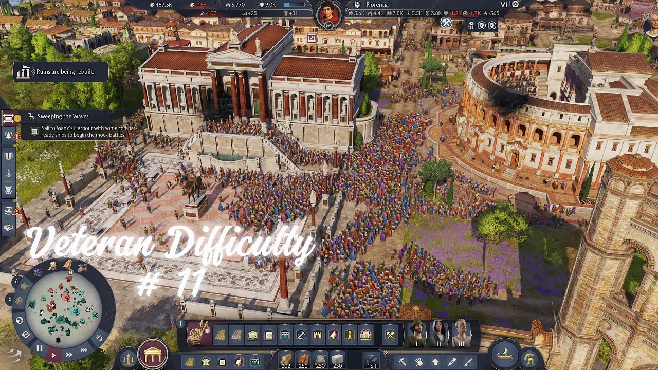 Veteran difficulty would I be able to survive? - Anno 117 Gameplay - No commentary - EP 11