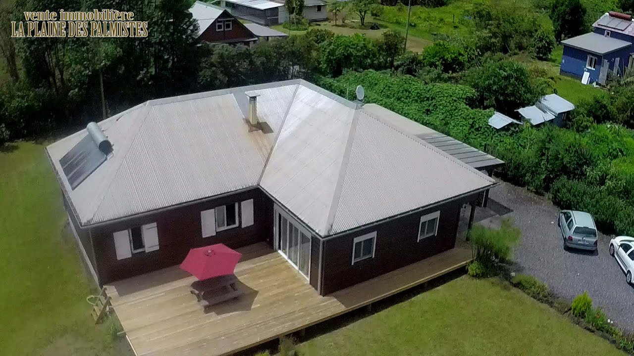 PLAINE DES PALMISTES - Magnifique villa en bois de type F5