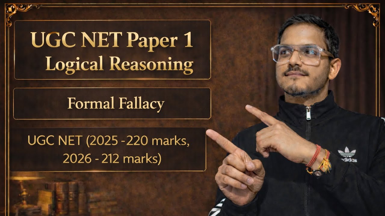 UGC NET Series l Day 5 l Formal Fallacy l 150 days/ 150 topics 📚📖 #ugc #ugcnet #phd #viral 