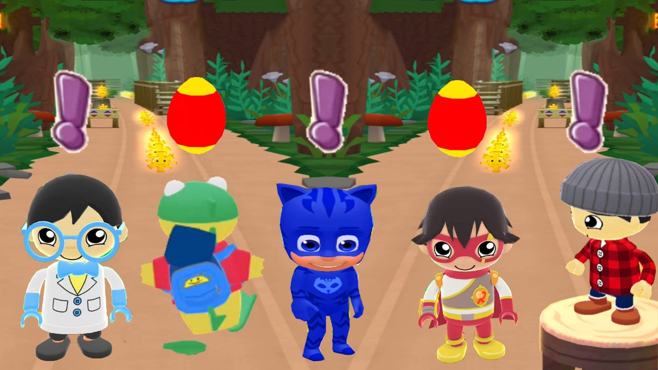 TAG WITH RYAN RADIOLOGIST RYAN VS PUMPKIN PLAN VS LEO WOODS RYAN VS PJ MASK FUNNY GAMEPLAY