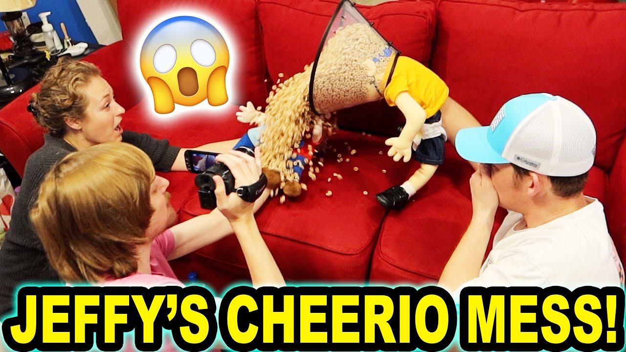 JEFFY'S CHEERIO MESS!