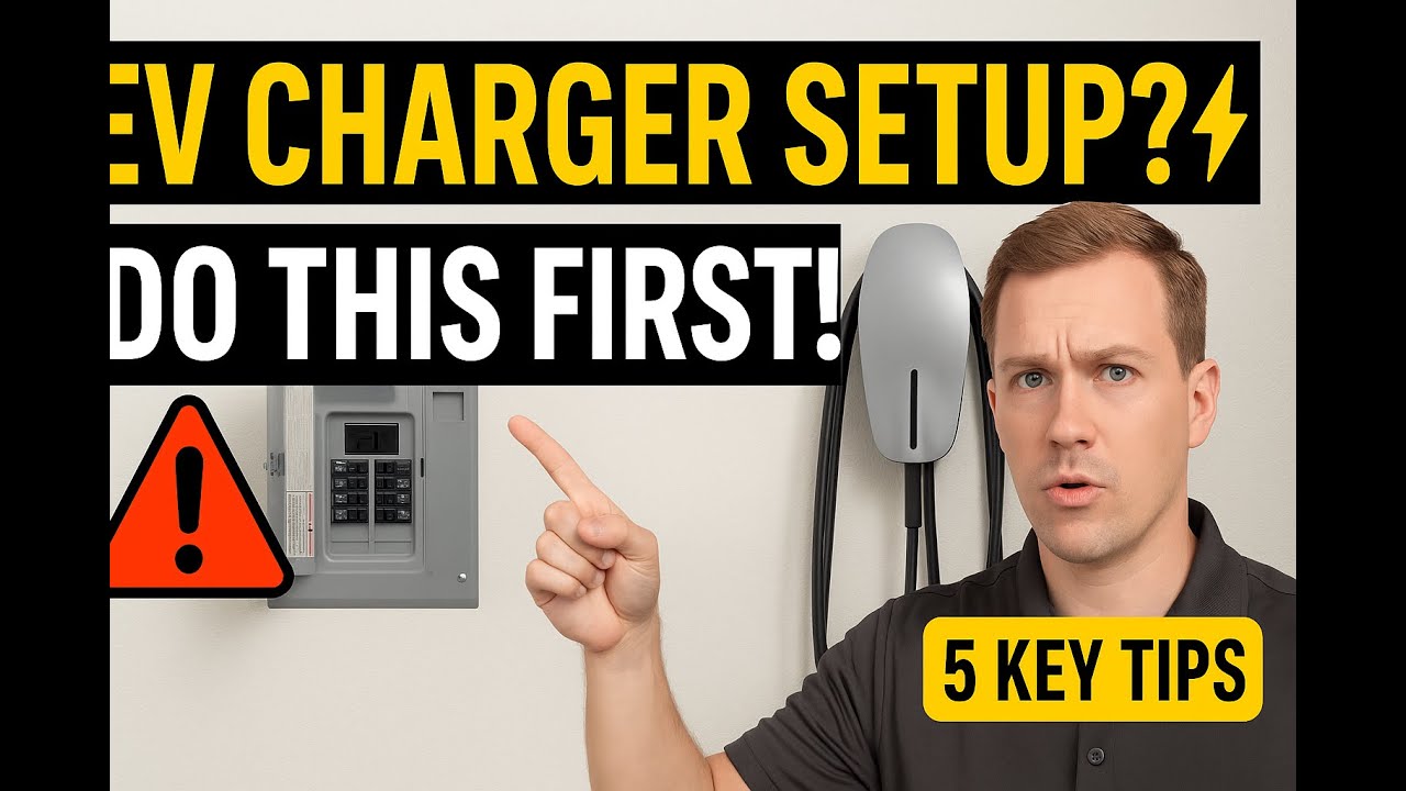 Install a Level 2 EV Charger the RIGHT Way (Save Time + Money)