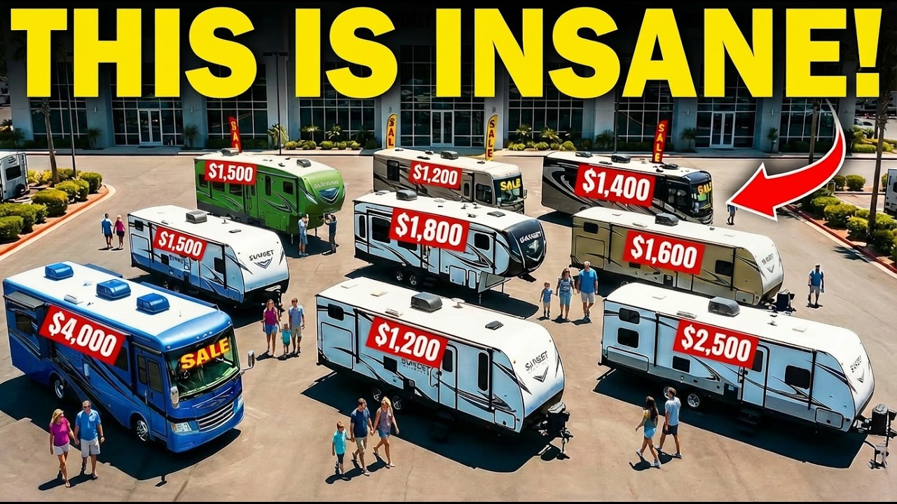 America&rsquo;s RV Market Has COLLAPSED | 15 RVs Are Now Worthless