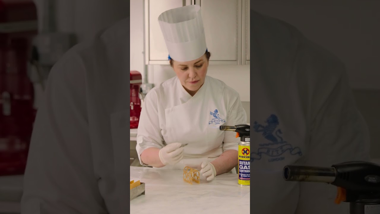 The Ritz Michelin Star Pastry Chef creates an irresistible parfait