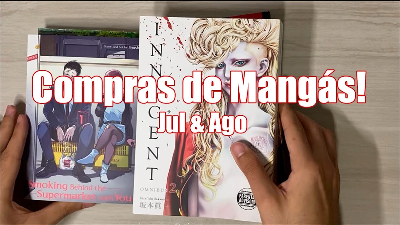 compras de mangás! - jul & ago (2024)