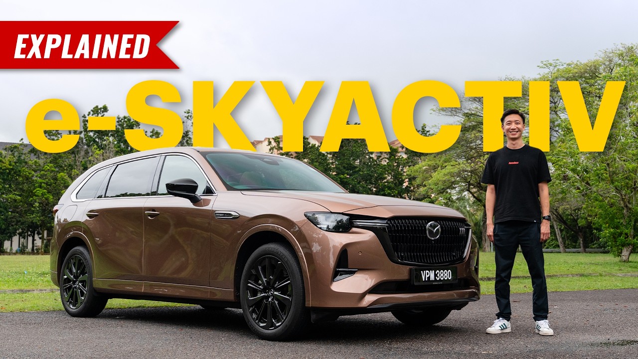 Mazda CX-80 2.5L PHEV: What is e-SKYACTIV and Kinematic Posture Control (KPC)?  - AutoBuzz