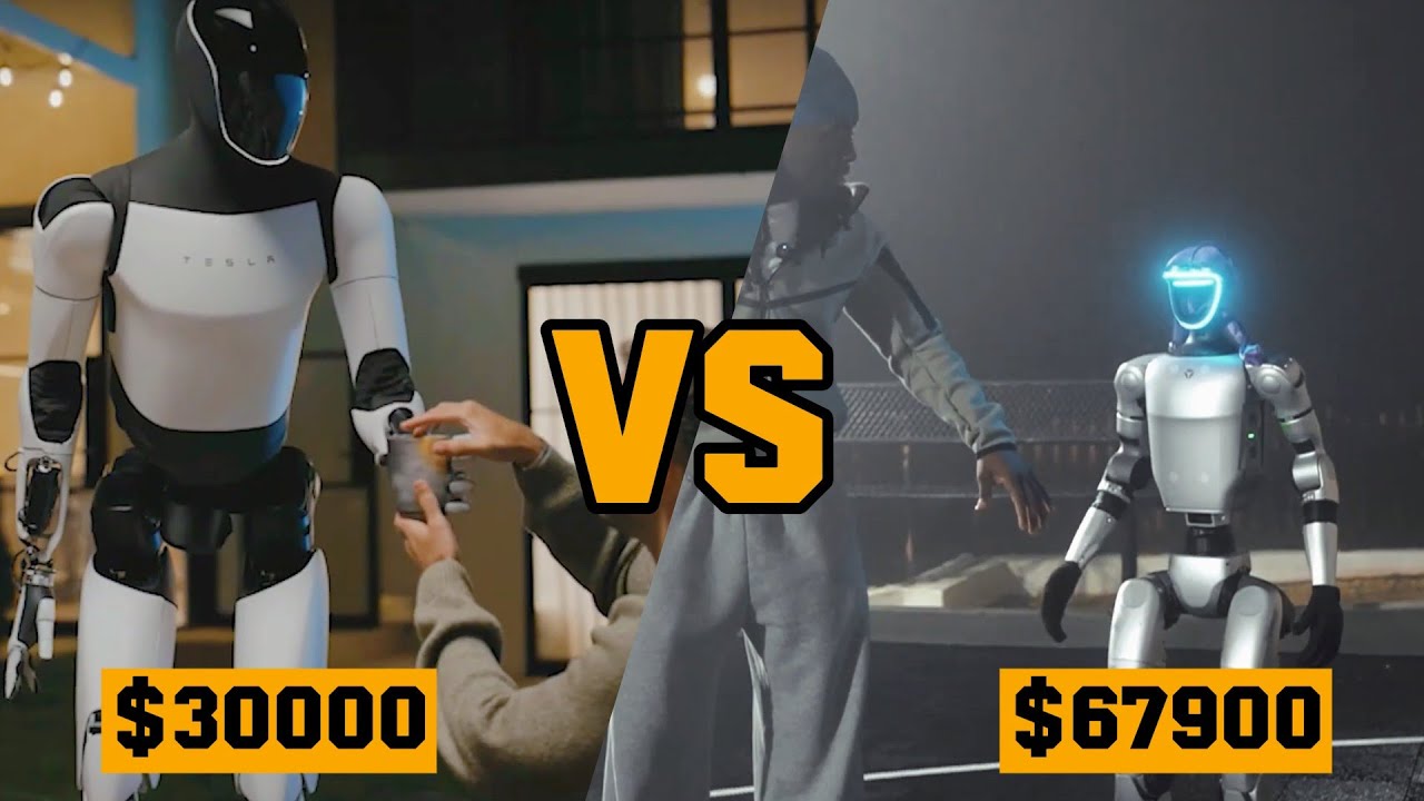 The Differences Between Unitree G1 & Tesla Optimus Humanoid Robots