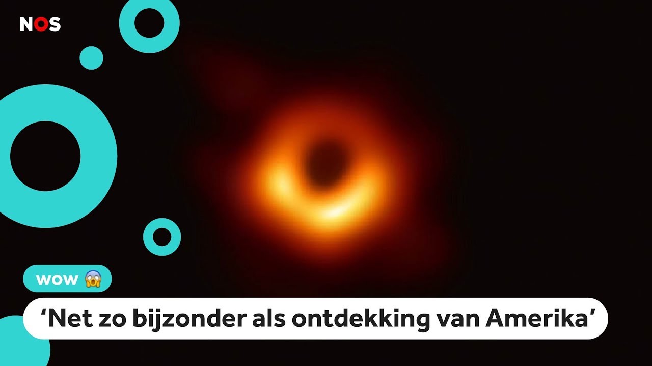 Dit is de eerste foto van een zwart gat ooit