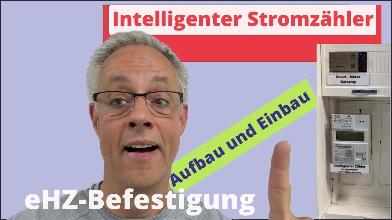 Einbau eines eHz intelligenten Stromzählers mit Modem (iMSys)