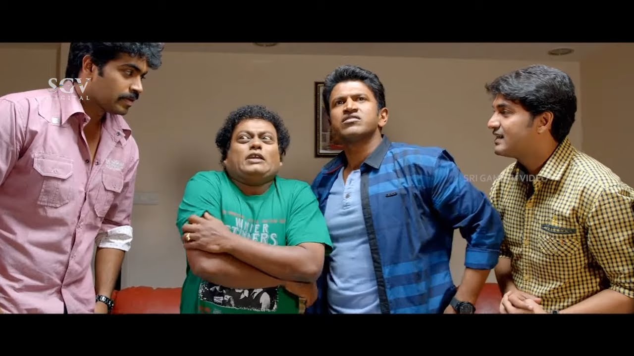 Power Kannada Movie Back To Back Comedy Scenes | Puneeth Rajkumar, Rangayana Raghu, Sadhu Kokila