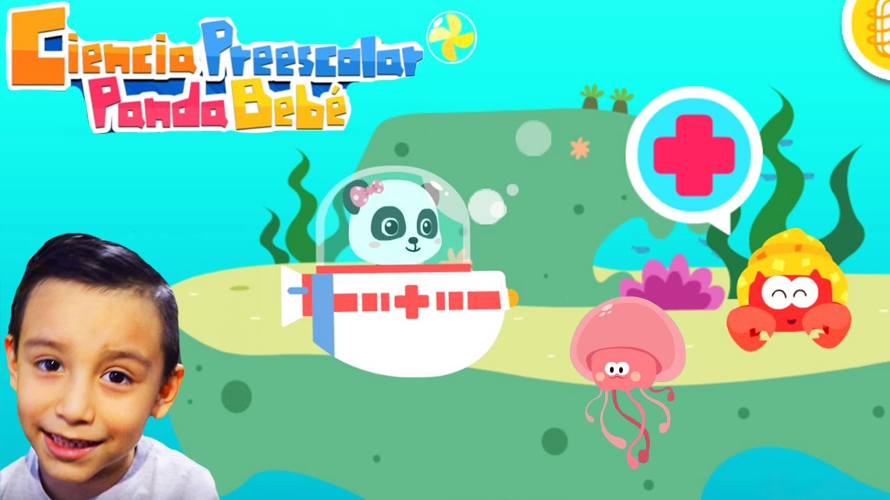 Salvando a los Animales del Océano con el Pequeño Panda - Ciencia Preescolar Panda Bebé