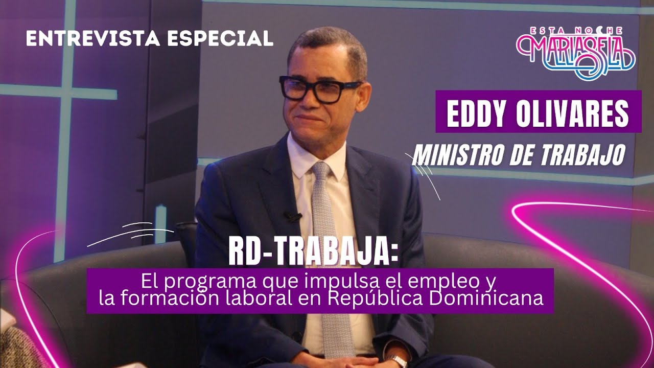 Eddy Olivares explica RD-Trabaja: formación, prácticas y empleos remunerados | #ENM