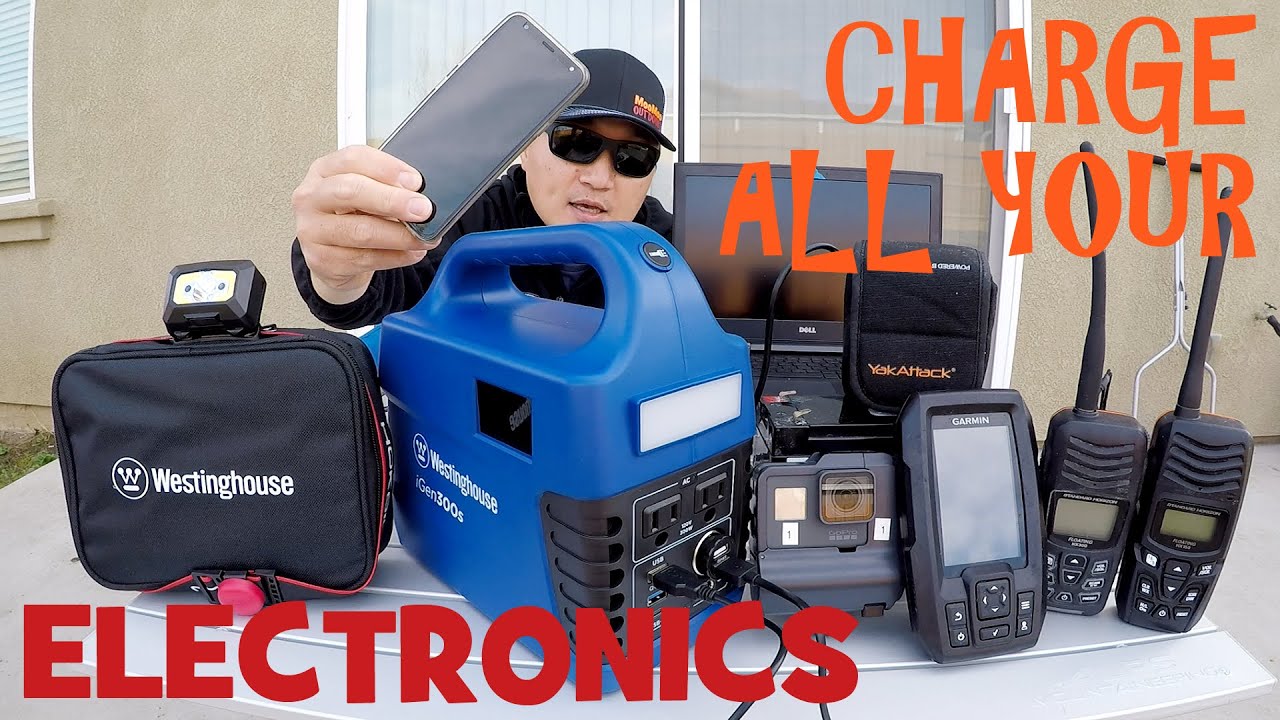 Charge All Your Kayak Fishing Electronics on Multi-Day Trips: Westinghouse iGen300s Review