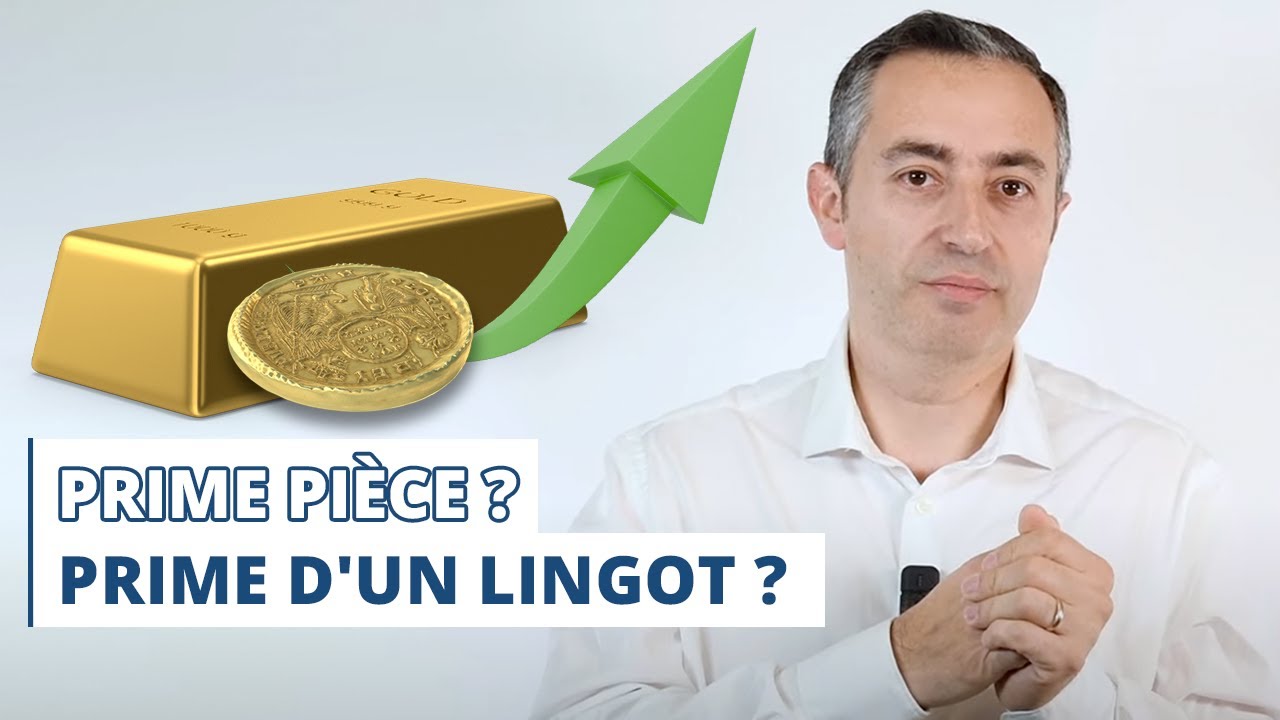 Qu'est-ce que la prime d'une pièce ou d'un lingot d'or ? | AuCOFFRE vous répond | AuCOFFRE