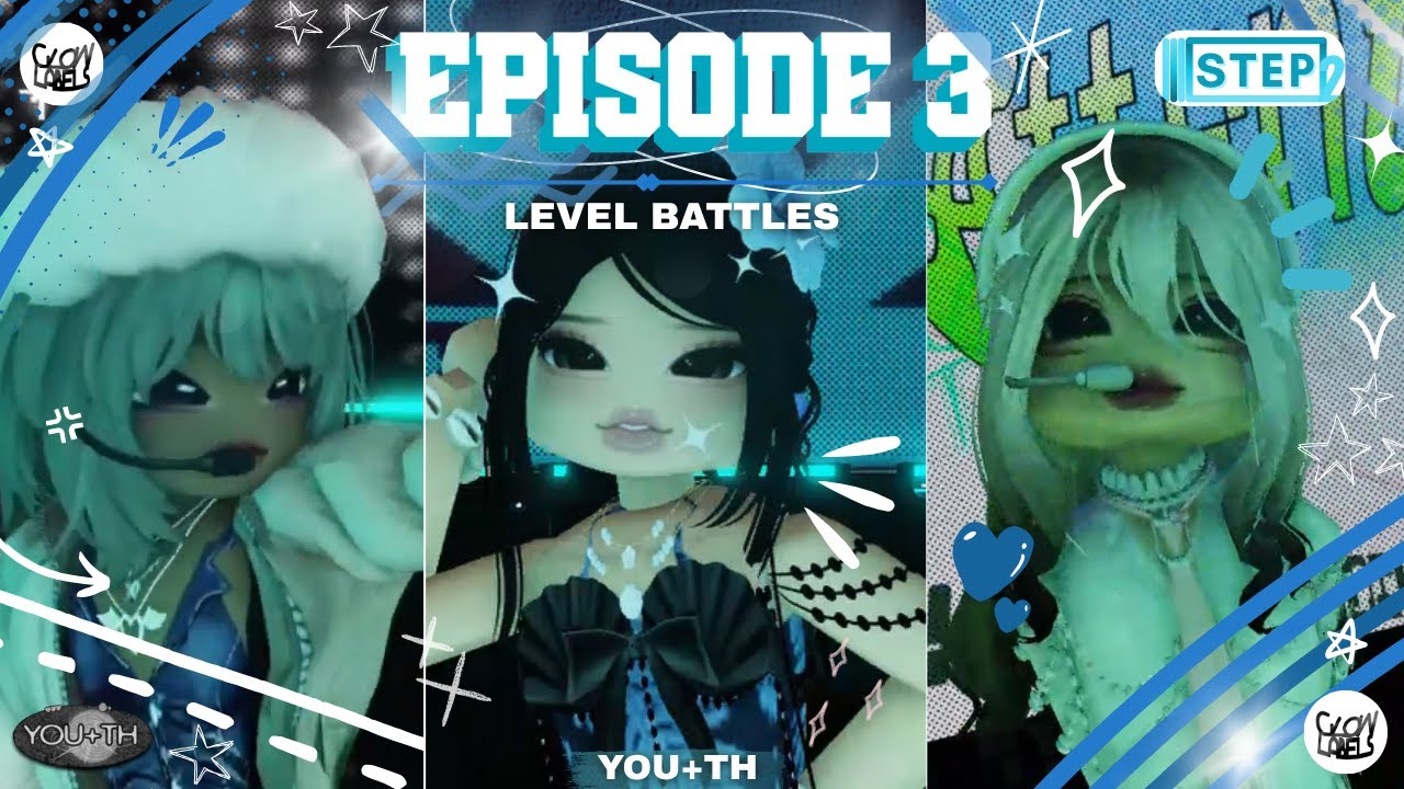 «YOU+TH» EPISODE 3 “LEVEL BATTLE” || ROBLOX KPOP