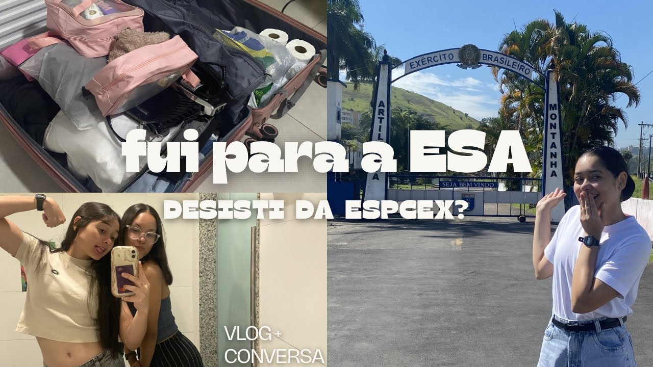 Fui para a ESA, desisti da EsPCEx?// adiamento de matrícula na ESA