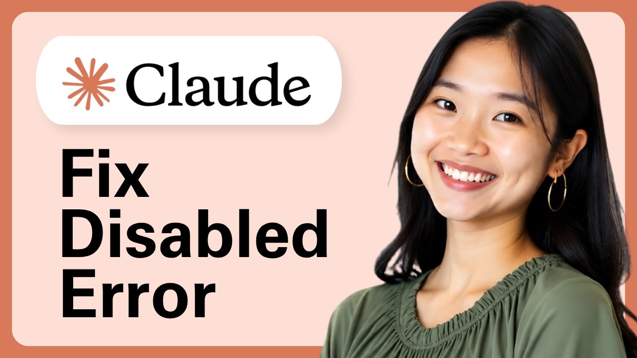 Learn How To Fix Claude Is Disabled Error