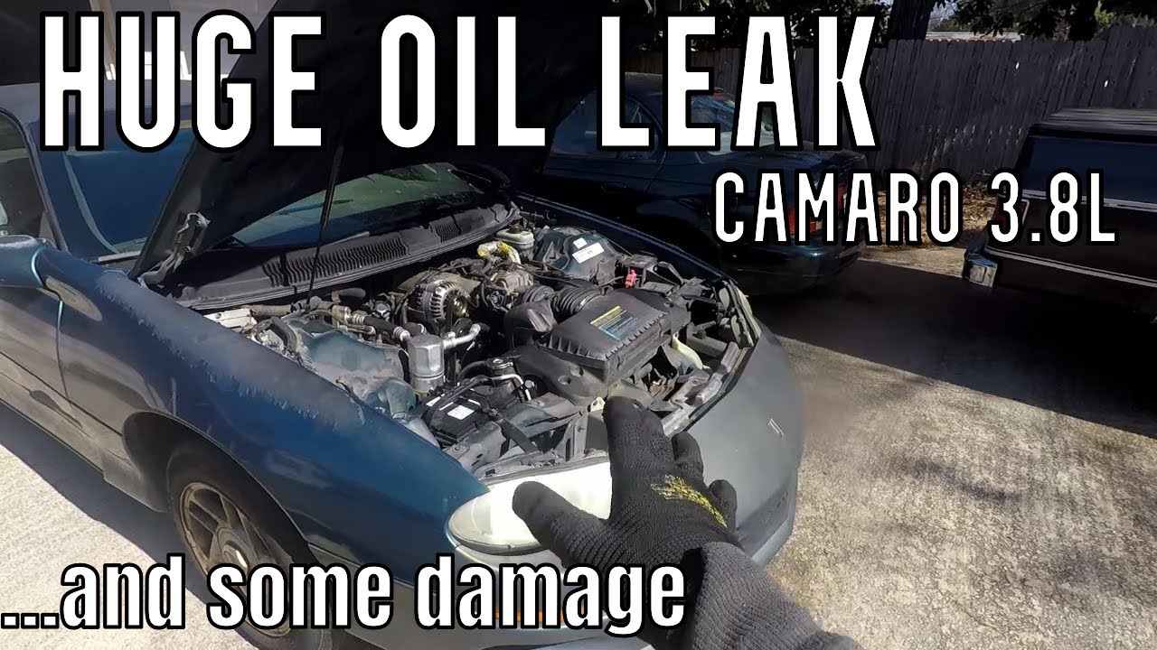 4th Gen Camaro 3.8L Massive Front Oil Leak Fix