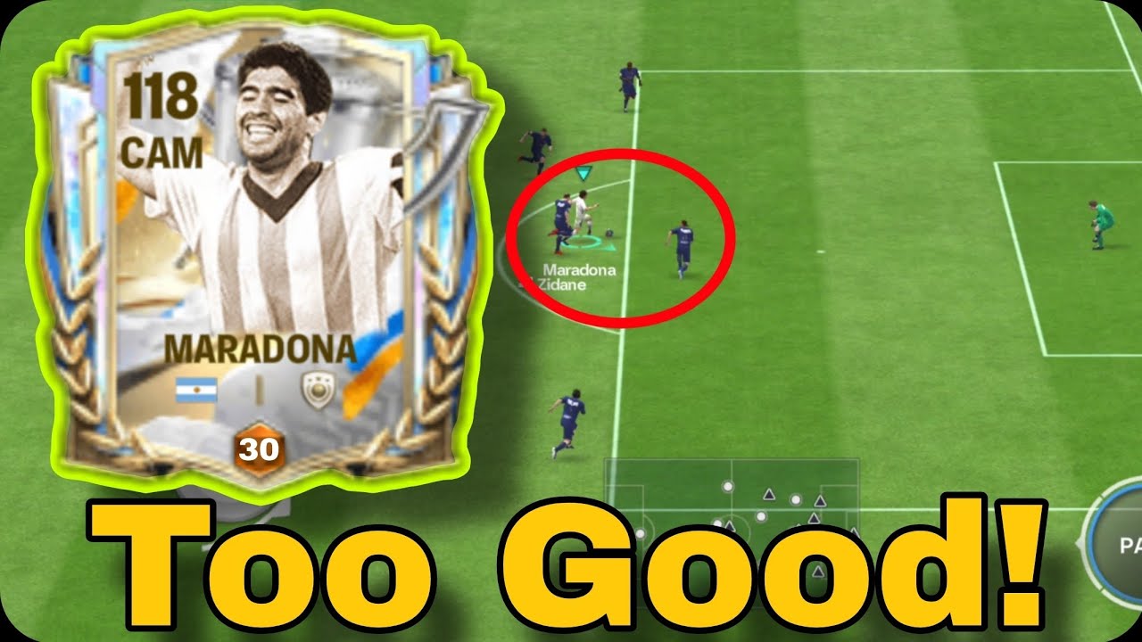 Обзор 113 ДИЕГО МАРАДОНА ICON! ЛУЧШИЙ CAM/RW в FC Mobile? #fcmobilegameplay #fcmobilereview