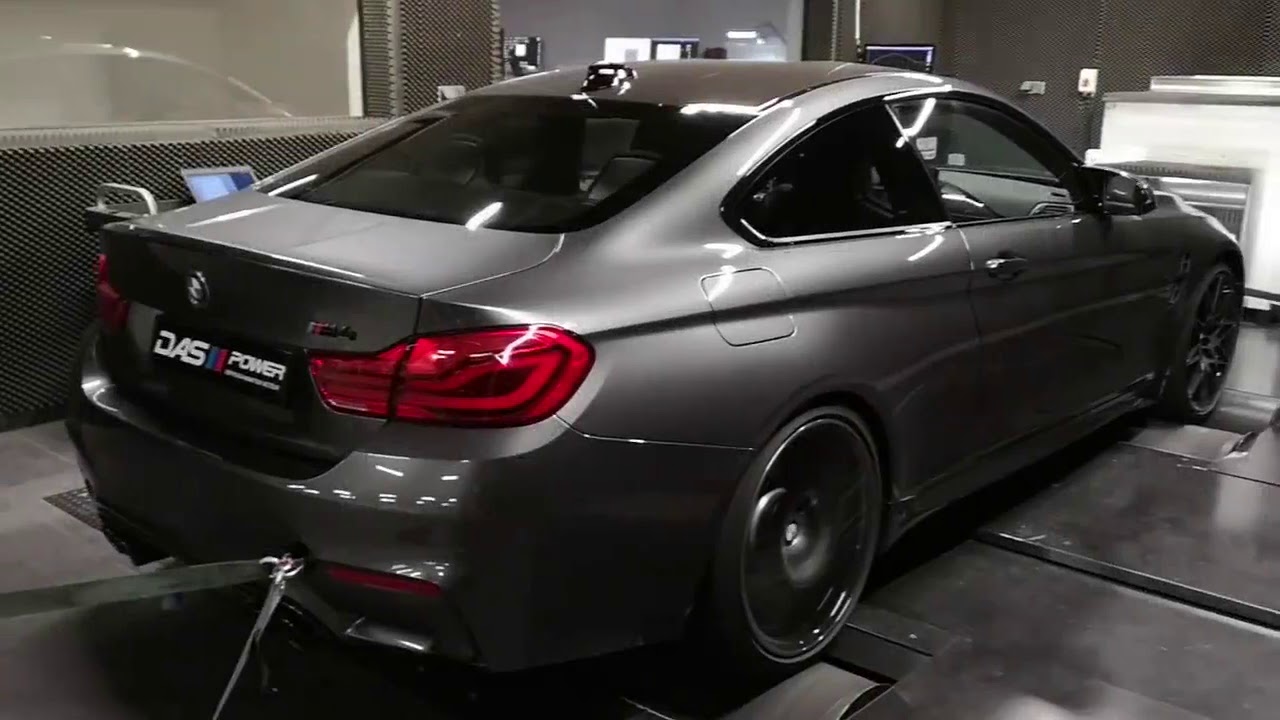 Test di potenza di una BMW M4 al banco auto 4x4 Soft-Engine / 4WD car dynamometer HP test