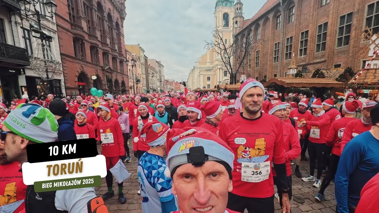 TORUŃ 10 km (Bieg Mikołajów) 2025