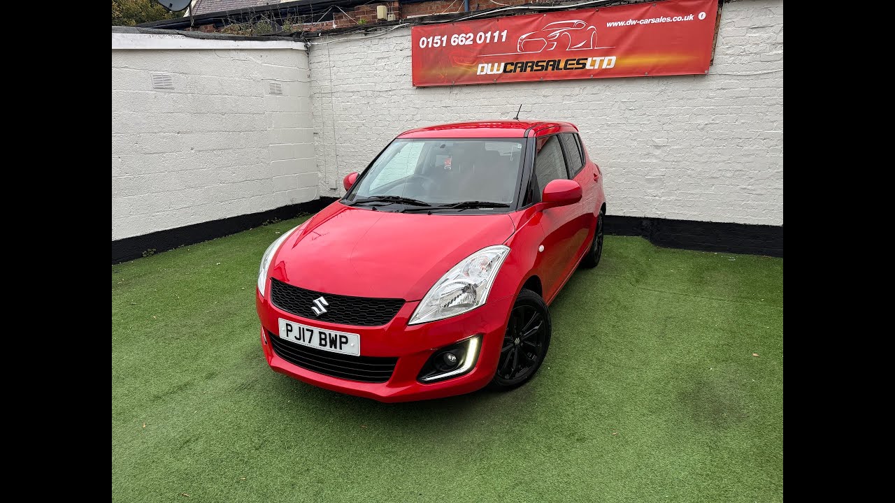 2017 SUZUKI SWIFTHatchback 1.2 SZ-L at D W Car Sales Ltd