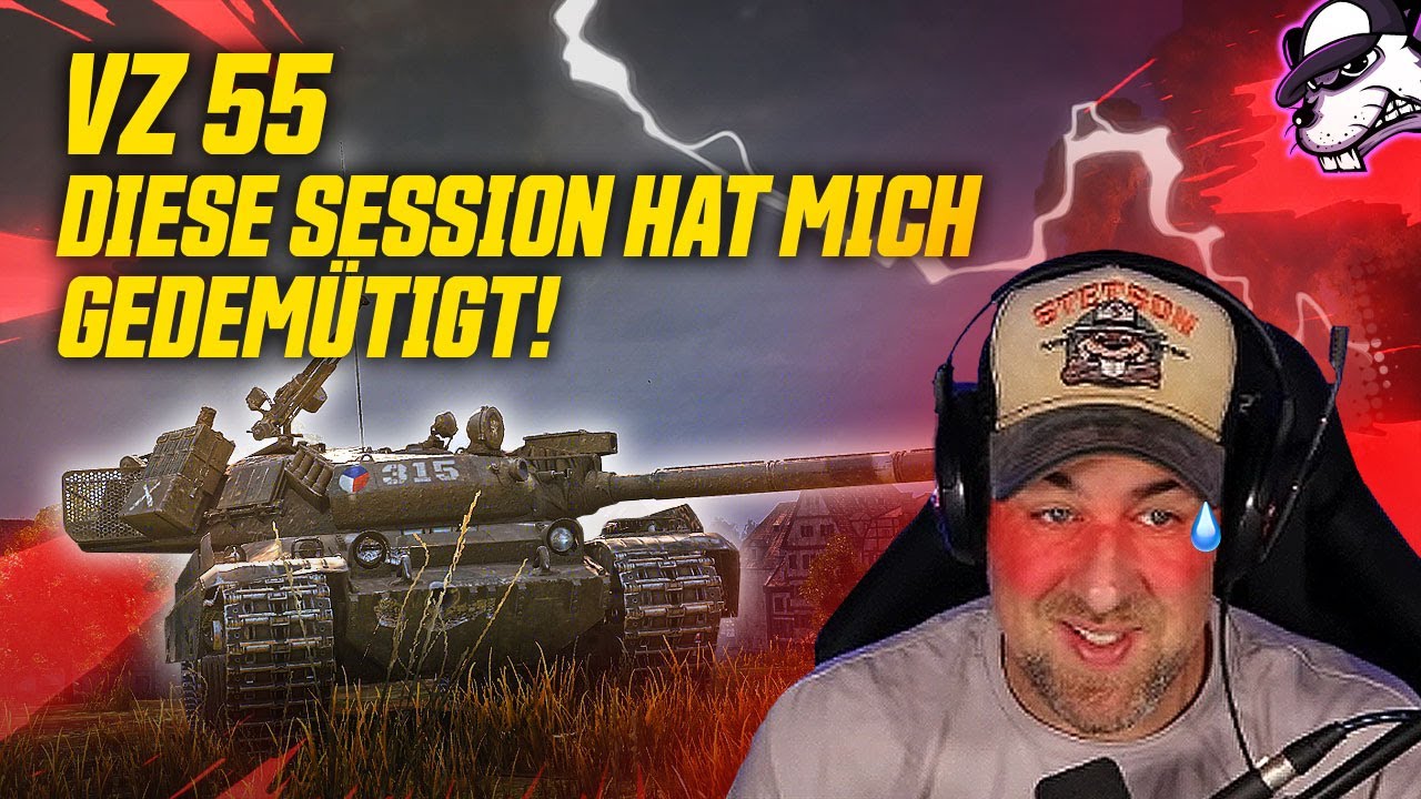 VZ.55 - Diese Session hat mich gedemütigt! [World of Tanks - Gameplay - Deutsch]
