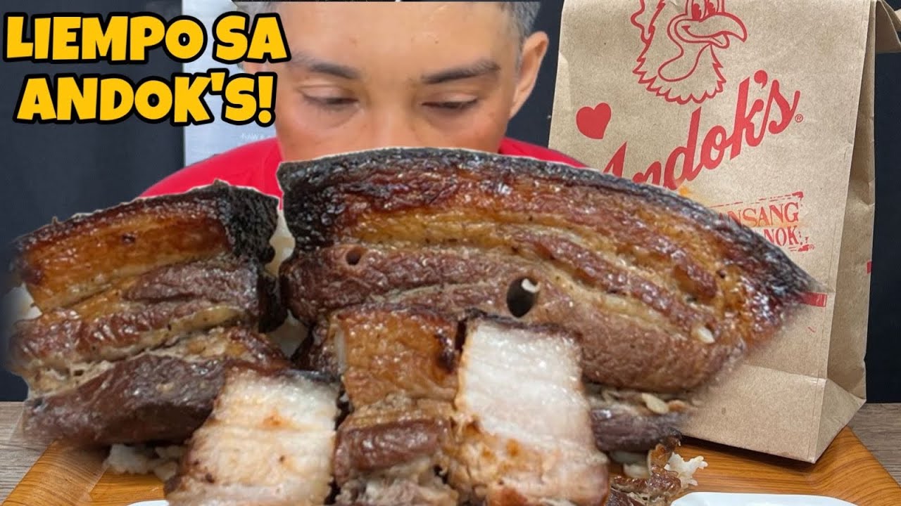ANDOK’s LIEMPO Mukbang Asmr | Filipino Food Mukbang Philippines