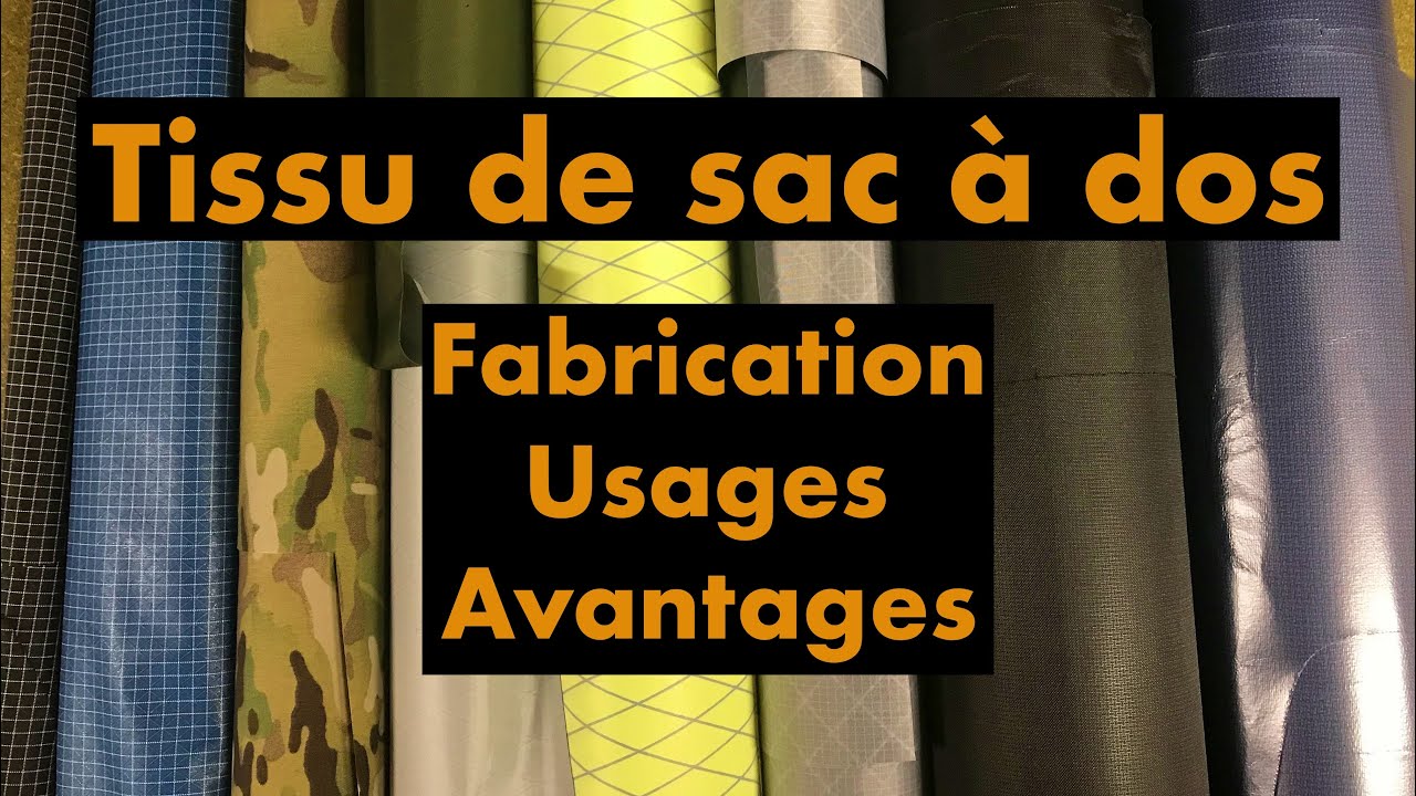 Tout savoir sur les tissus de sac à dos ultra léger